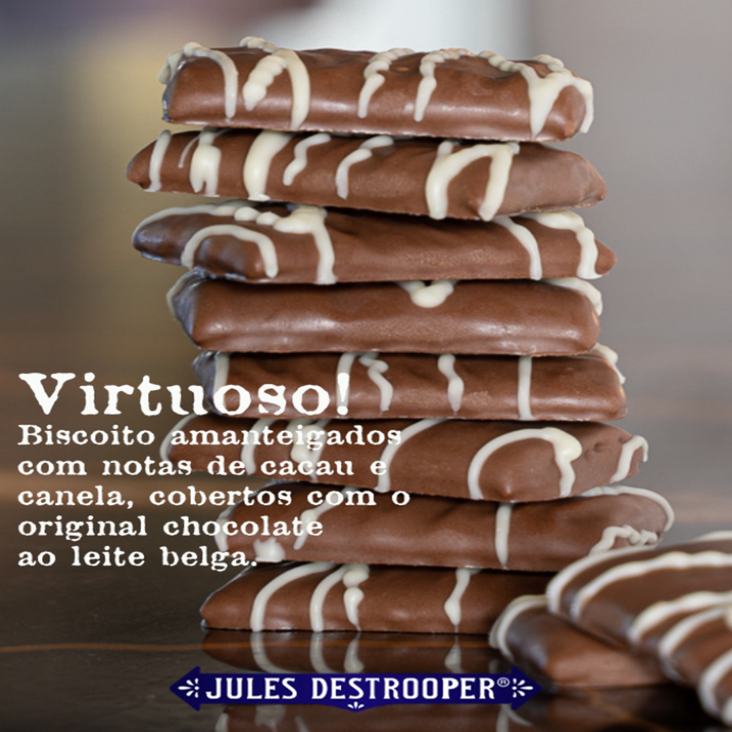 Biscoito Belga JULES DESTROOPER Virtuoso 100g foto 6