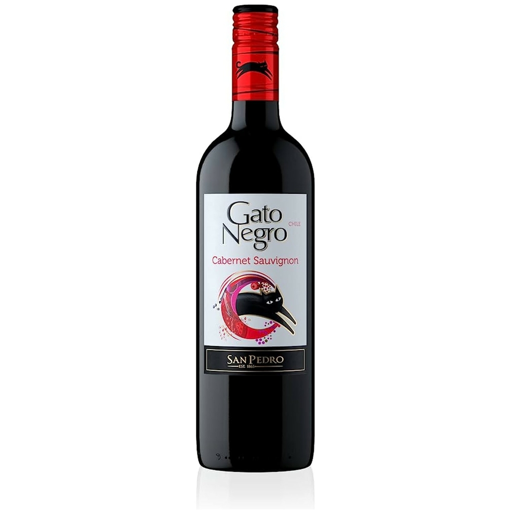 Vinho Chileno Cabernet Sauvignon GATO NEGRO 750ml foto 4
