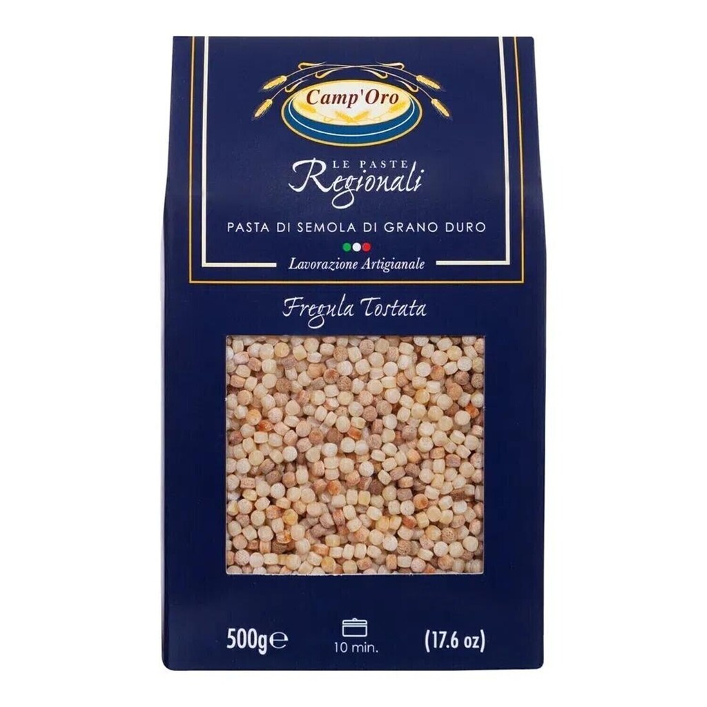 Massa Premium Fregula Tostata CAMPORO 500g foto 4