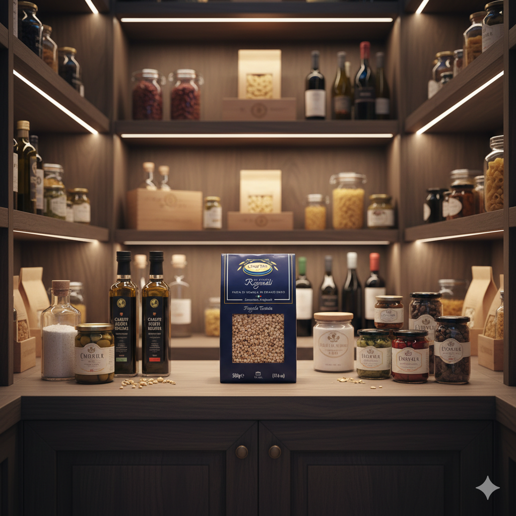 Massa Premium Fregula Tostata CAMPORO 500g foto 7