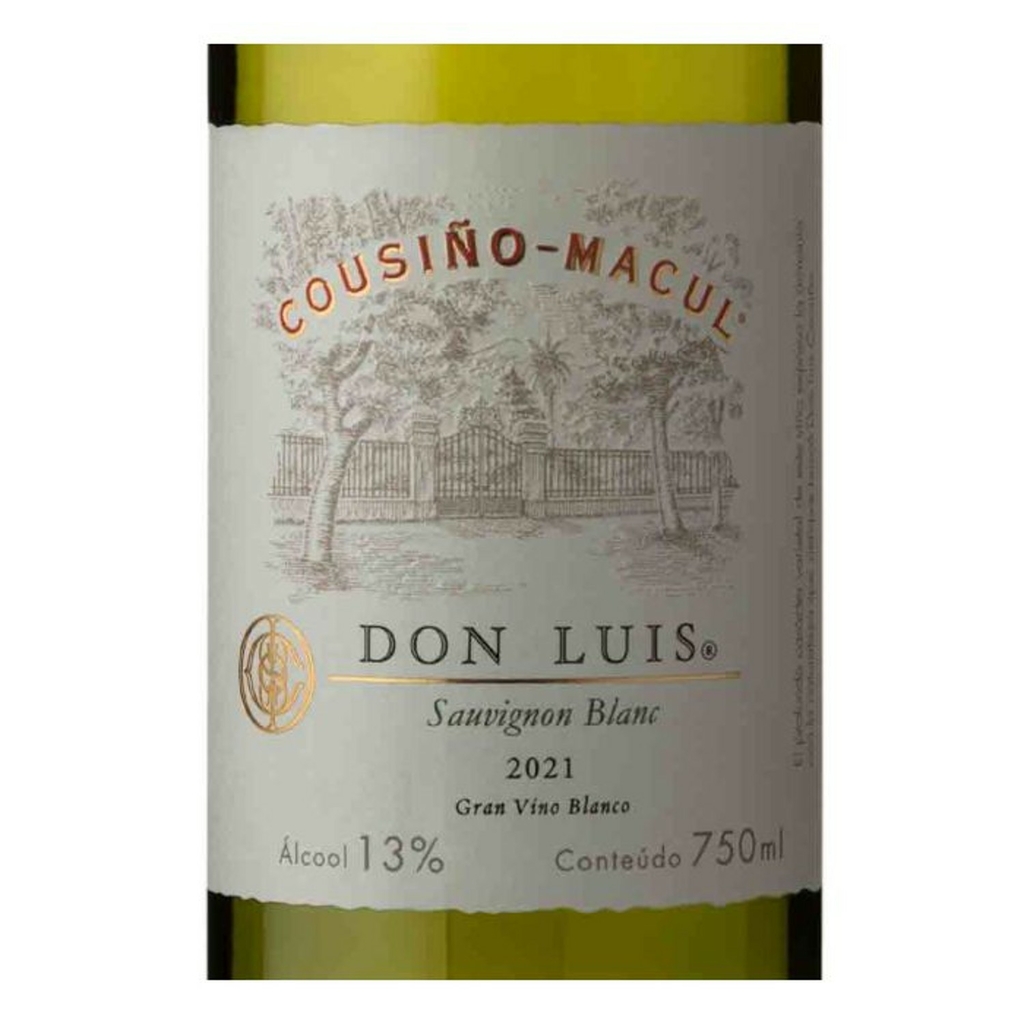 Vinho COUSINO MACUL Dom Luis Sauvignon Blanc 750ml foto 5