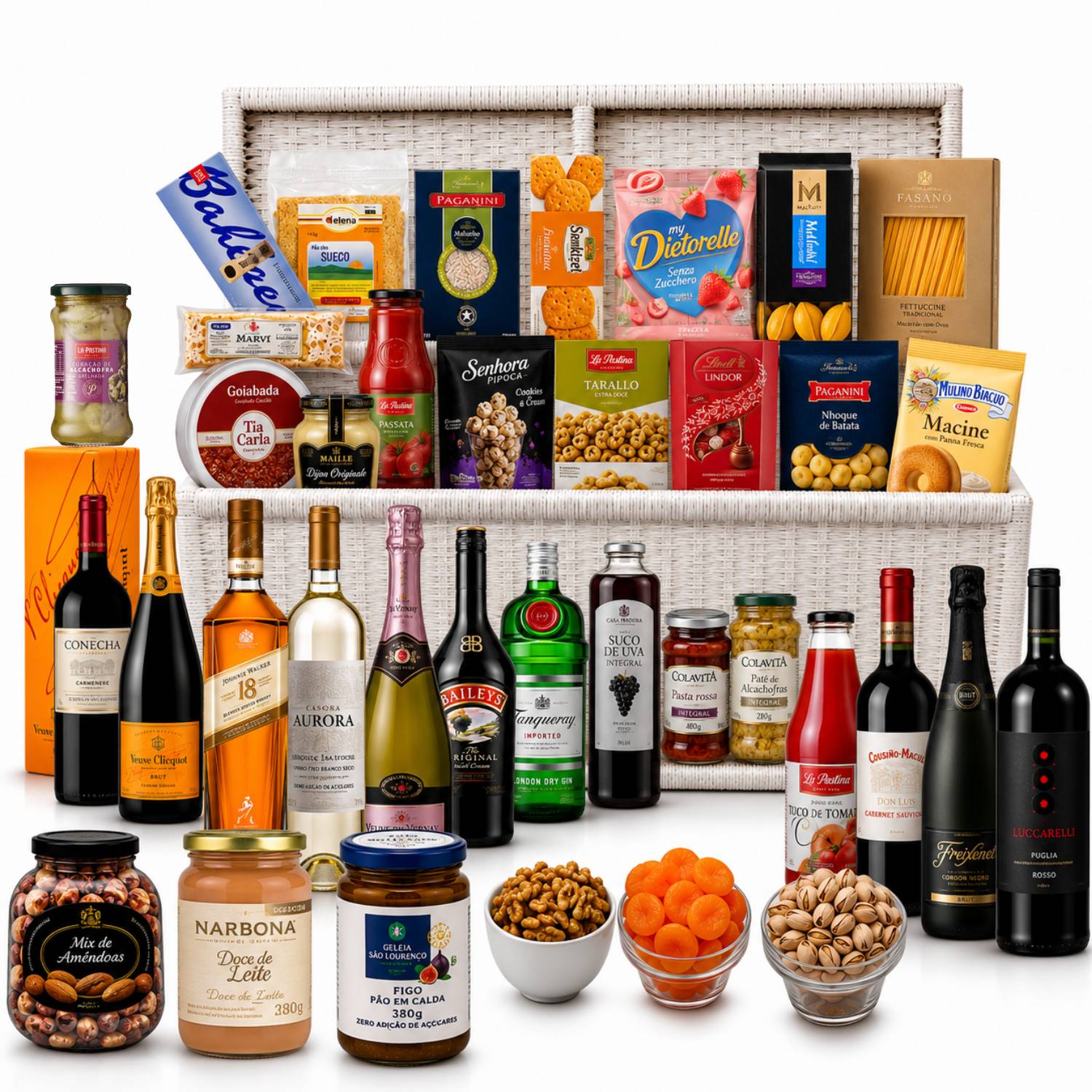 Cesta De Natal Premium MONTPELLIER com 39 Itens - Natal 2026