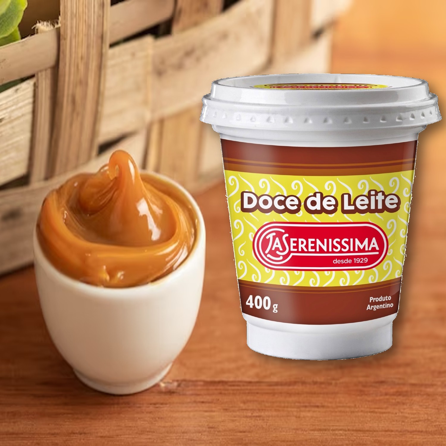 Doce de Leite Argentino LA SERENÍSSIMA 400g foto 5