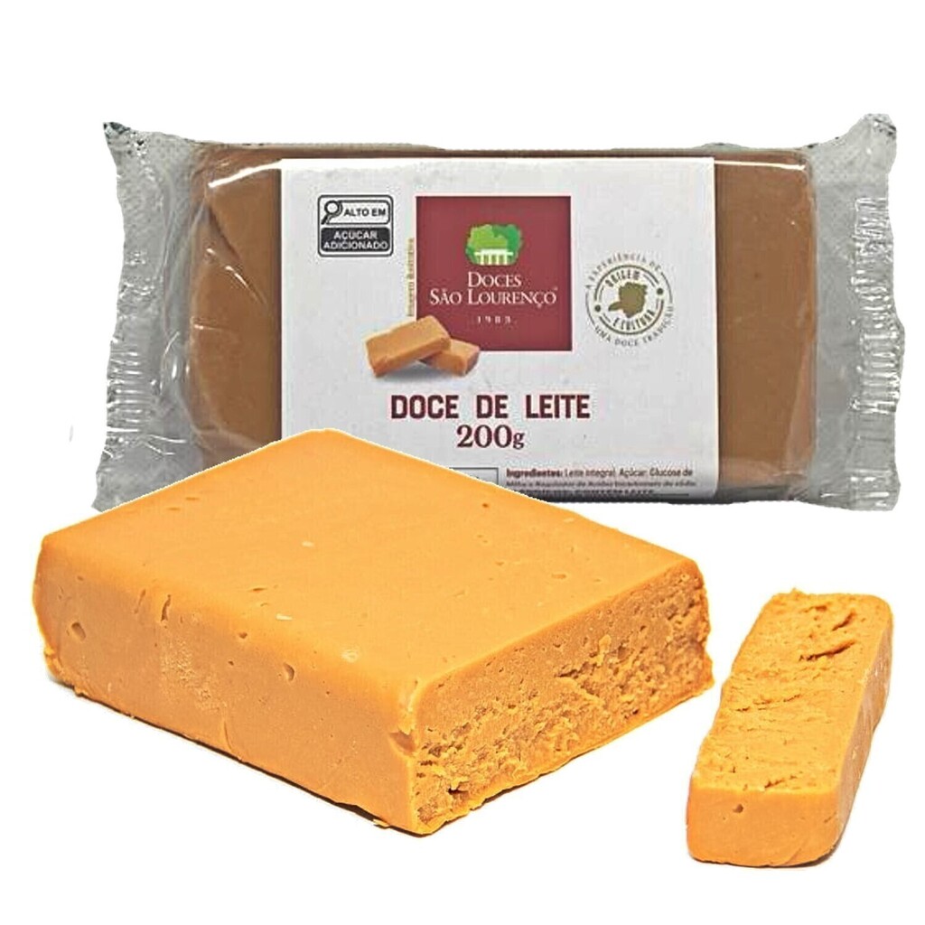 Doce de Leite Puro Tablete SÃO LOURENÇO 200g foto 10