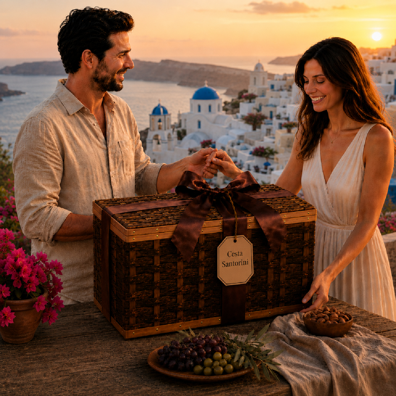 Cesta de Natal Sem Álcool Especial SANTORINI 28 Itens 2026 foto 3